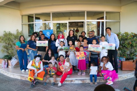 SODOMEDI celebra emotiva entrega de juguetes a hijos de sus miembros