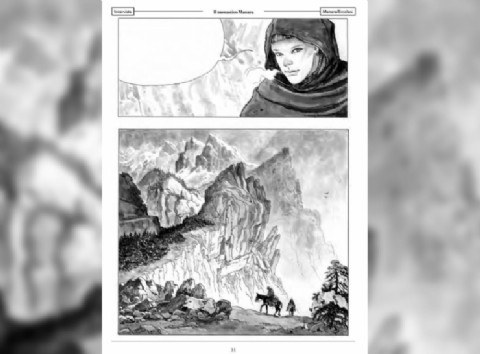 Gran novedad: Milo Manara llevará a la historieta "El nombre de la rosa", de Umberto Eco