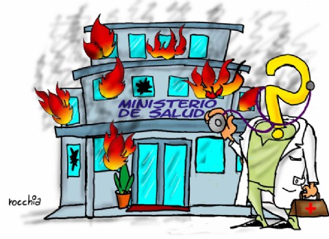 Fuerte paro de trabajadores de la salud expone las fallas sanitarias del Gobierno