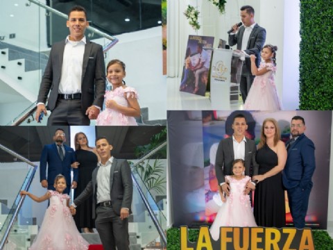 Se presentó La Fuerza de un Lazo, la nueva serie de George González sobre el vínculo entre padre e hija