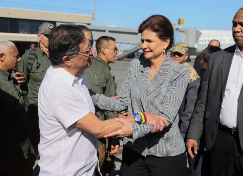 VIDEO | Raquel Peña y Gustavo Petro reafirman los lazos entre República Dominicana y Colombia