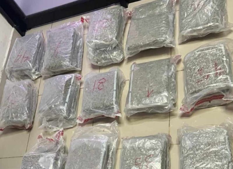 Incautan 42 paquetes de marihuana en aeropuerto de Punta Cana