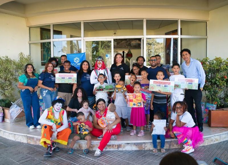 SODOMEDI celebra emotiva entrega de juguetes a hijos de sus miembros