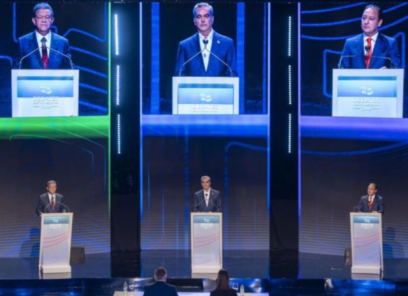 VIDEO | Primer round: Abel y Leonel pusieron a Abinader contra las cuerdas en el debate presidencial