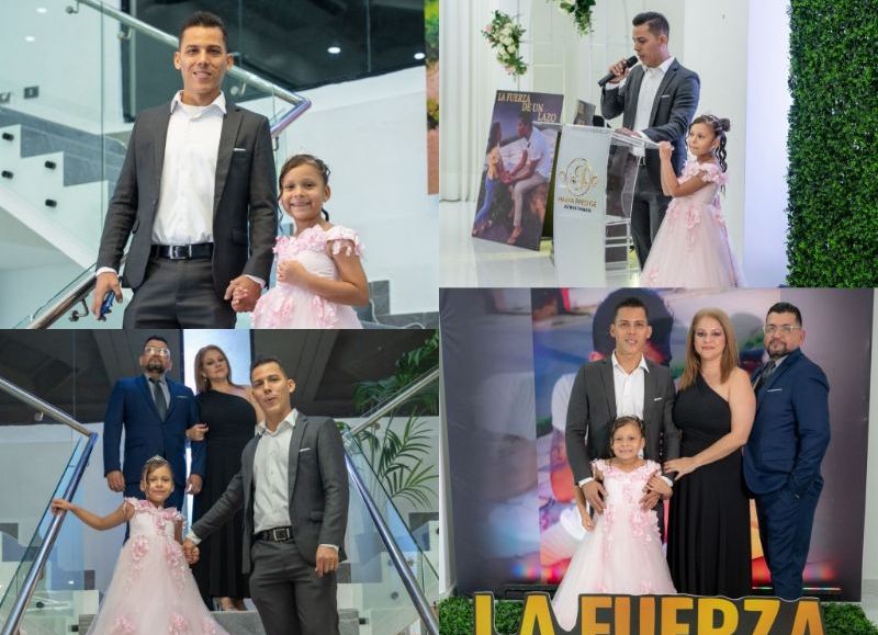 Se presentó La Fuerza de un Lazo, la nueva serie de George González sobre el vínculo entre padre e hija