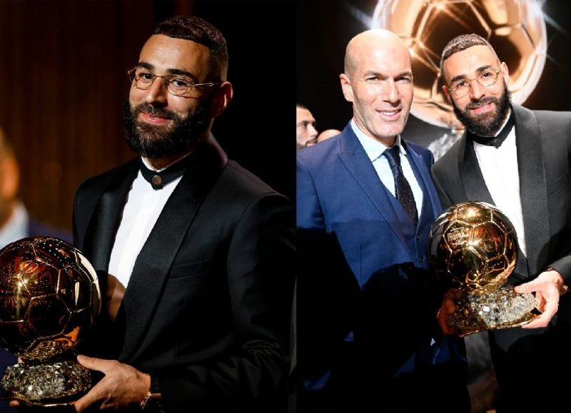 Karim Benzema ganó su primer Balón de Oro