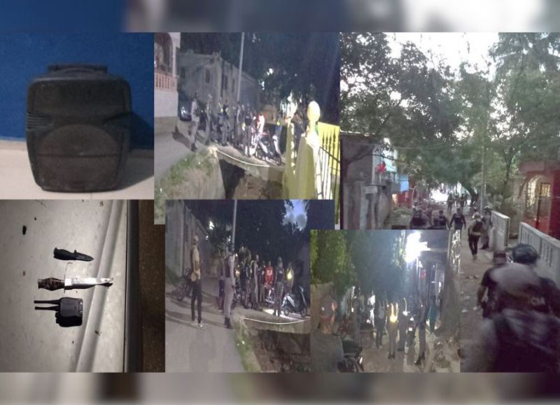 La Policía desmanteló tres puntos de drogas en Haina y refuerza el control en San Cristóbal